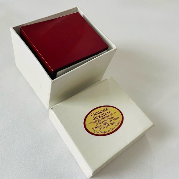 Garnet Diamond set in 14k - Picture 8 of 11